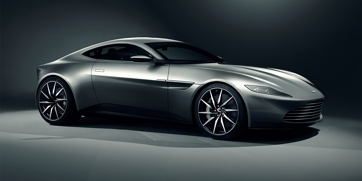 Aston Martin DB 10 foi apresentado em dezembro de 2014 como o modelo que 007 vai guiar em Spectre