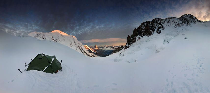 Grenzgletscher, 3,950m Valais Alps, Switzerland