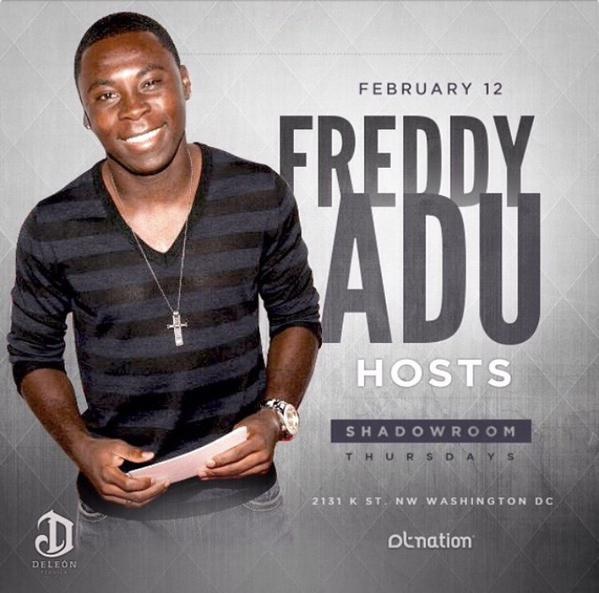 Freddy Adu decidiu de vez largar o futebol e agora é promoter de festa