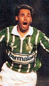 Um dos dez maiores artilheiros da história do Palmeiras, Evair é da escola de atacantes com pontaria impecável que marcou o futebol brasileiro dos anos 90.Ele teve passagens por inúmeros times grandes do Brasil, mas é ídolo inegável do Palmeiras.