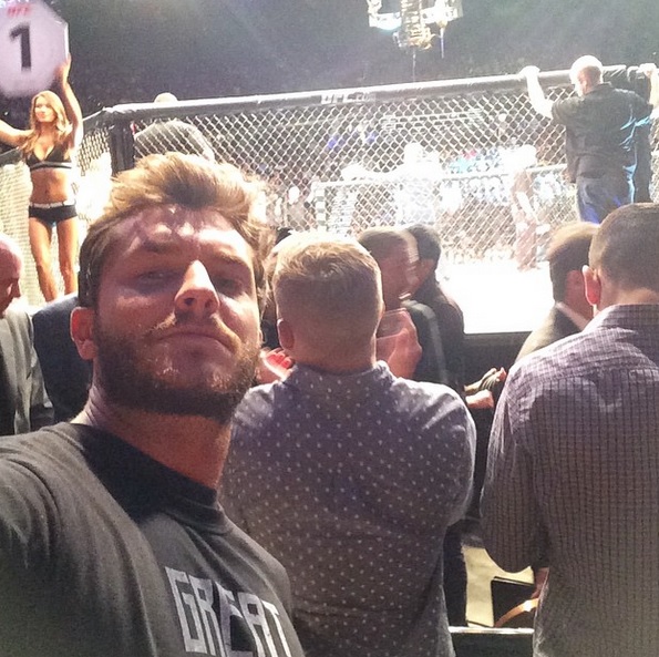 Selfie de Klebber no UFC.