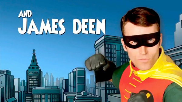 Contando com o hypado astro pornô James Deen no papel de Robin