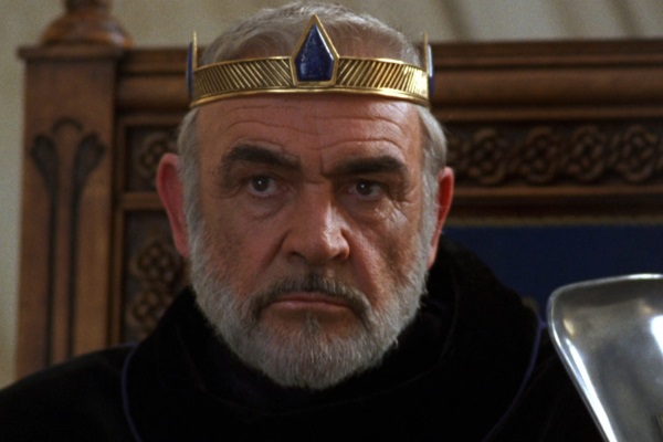 Em 95, Sean Connery foi o Rei Arthur