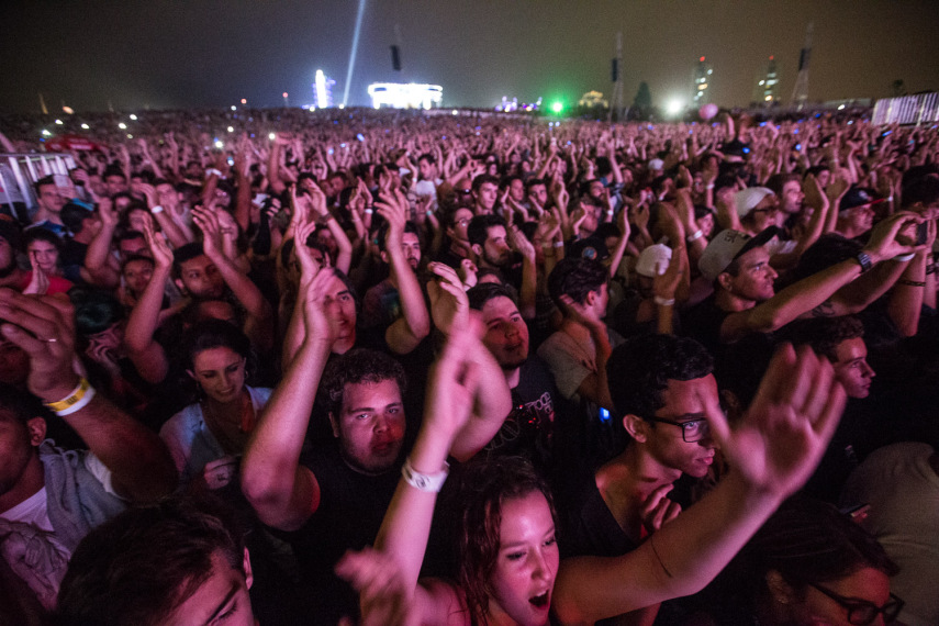 Público no Lollapalooza 2015