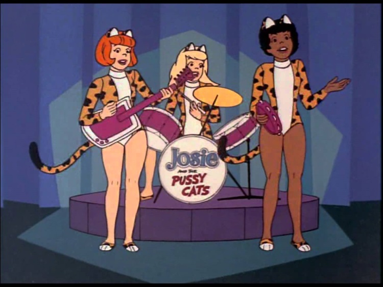 As garotas formavam a banda, e o desenho virou filme no final dos anos 90