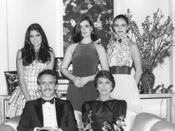 As filhas da família Cantomaia eram Malu Mader, Fernanda Torres e Júlia Lemmertz (da esq. para a dir.)