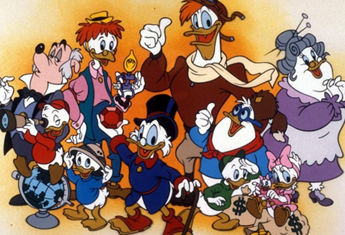 Duck Tales, com o universo Disney...