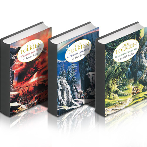 Clássico nerd absoluto, a trilogia ambientada na fictícia Terra Média é influência para diversos livros de fantasia.