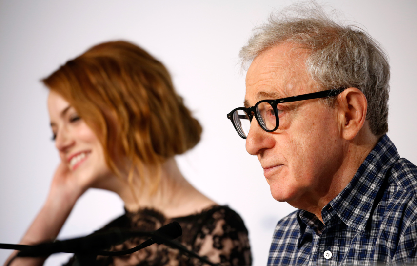 Emma Stone e Woody Allen