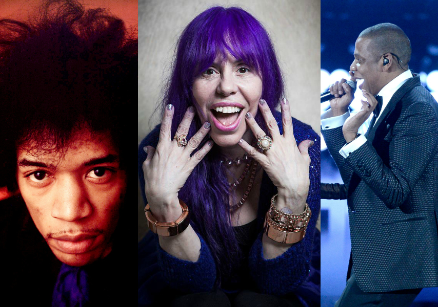 Jimi Hendrix, Baby do Brasil e Jay Z