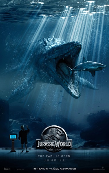 Jurassic World retoma a franquia aberta em 93 com Jurassic Park, com direção na época de Spielberg