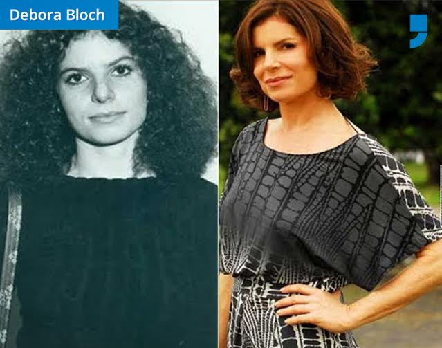 Com essa carinha meiga, Debora Bloch vivia uma presidiária drogada num dos programas humorísticos mais incríveis da TV brasileira, o TV Pirata. 