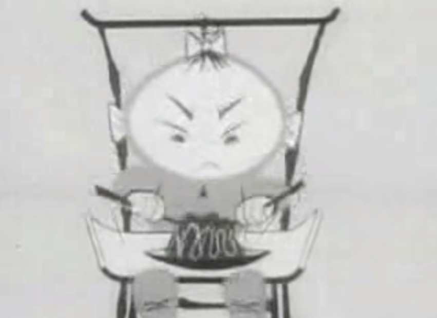 Nessa propaganda de 1960 há um certo racismo com a cultura chinesa. O vídeo ironiza o fato do bebezinho não conseguir comer a gelatina com os hashis. E qual a solução? Comer de colher