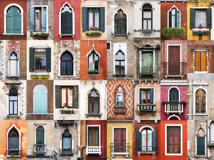 Andre é um português que viajou pela Europa registrando os diferentes tipos janelas que existem em cada país do continente. Isso mesmo!
