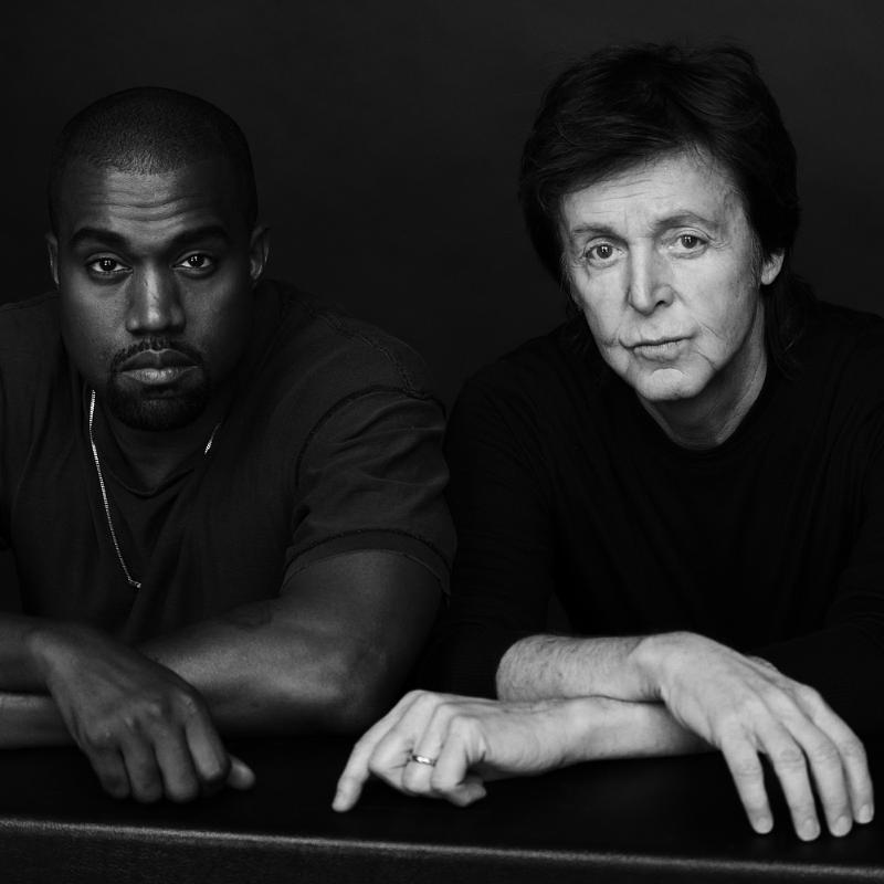 Logo no começo deste ano, Kanye West soltou um som com Paul McCartney. Depois soltou outra e parece que no disco novo de Kanye tem outras. Sir Paul o comparou a Lennon. Então tá.