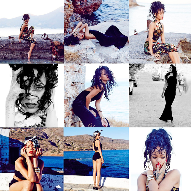 A colaboração de Rihanna para a marca River Island pegou direitinho o estilo tomboy da cantora