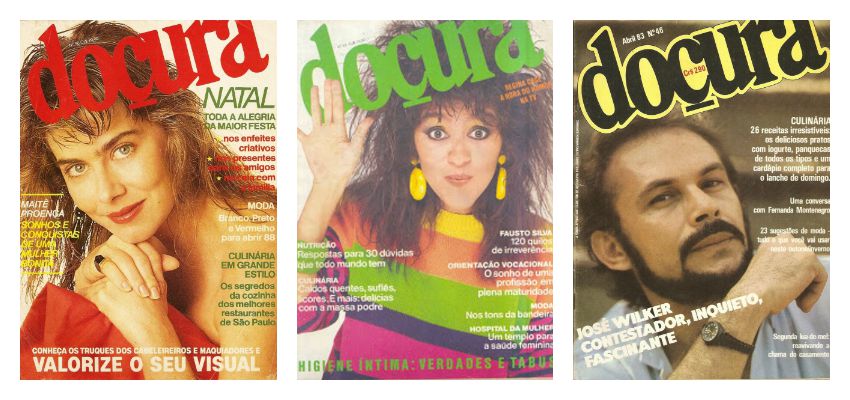 Feminina, vendida nas lojas do supermercado Pão de Açúcar, a revista entrevistava astros da TV e circulou nos anos 80
