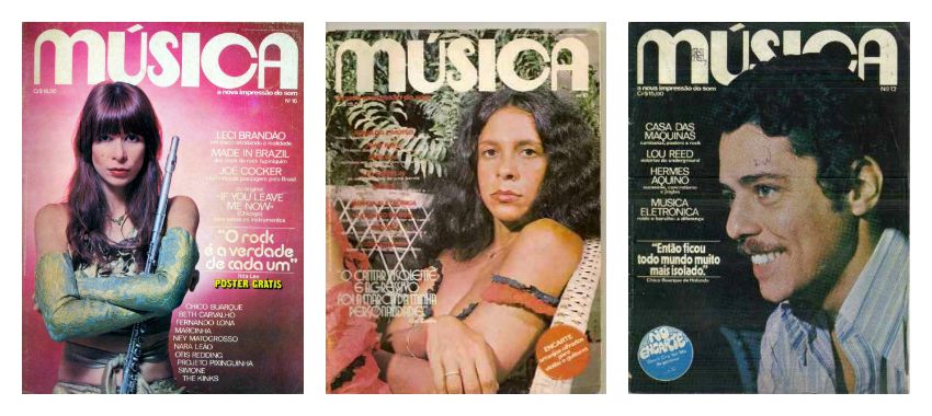 Esta revista circulou nos anos 70, abordando, claro, a Música. Pop, rock e MPB eram os baluartes da publicação, trazendo ainda cifras musicais para os leitores aprenderem a tocar instrumentos