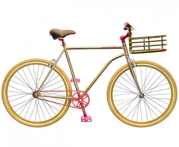 Modelo do estilista Lorenzo Martone que lançou sua marca de bicicletas, a Martone Cycling Co.  Preço: US$ 899/ R$ 3.418   http://martonecycling.com/    