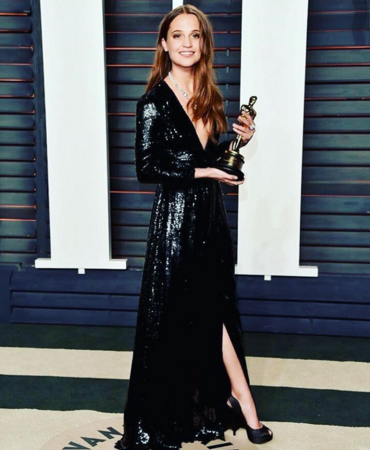 Brie Larson na festa pós-Oscar