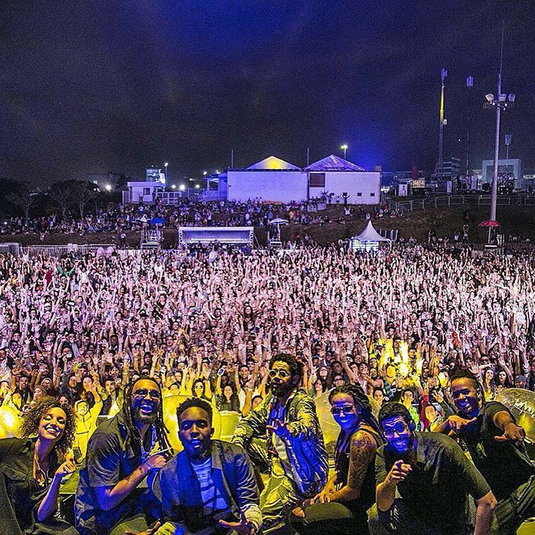 Fotos postadas por estrelas do Lollapalooza 2016 no Brasil