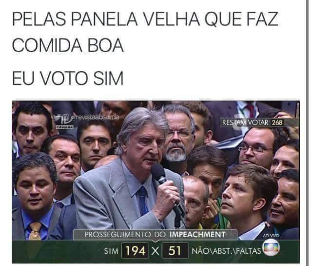 A internet foi abaixo durante a votação pela abertura do processo de impeachment contra a presidente Dilma Rousseff. 