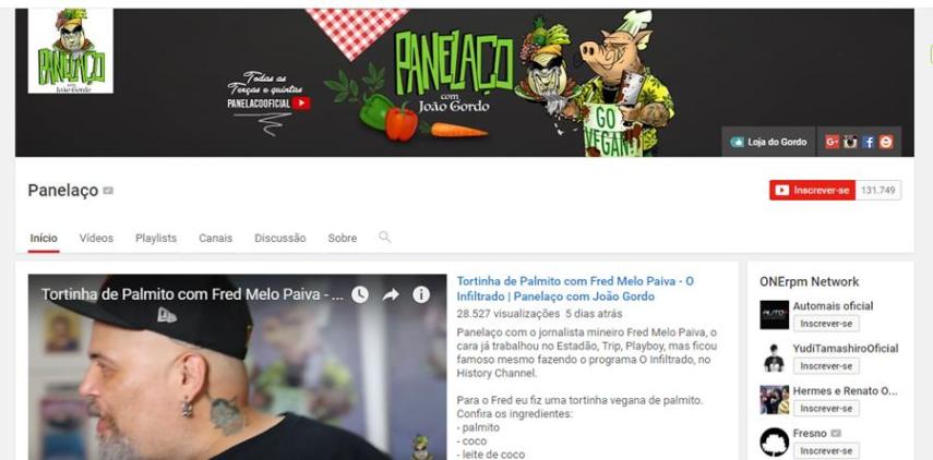 Recentemente foi anunciado que voltará à TV no Canal Brasil, mas depois de sair da MTV e da Record, fundou o Panelaço, programa do YouTube onde ensina receitas veganas.