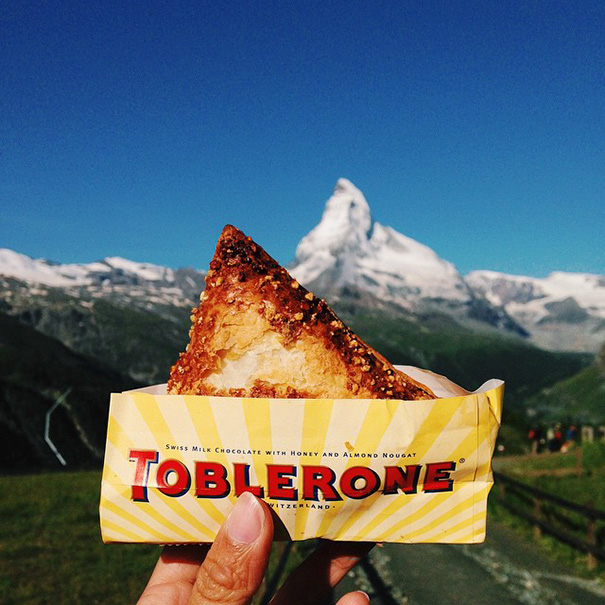 Toblerone, Suíça