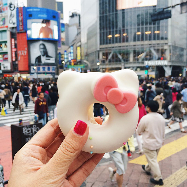 Donut da Hello Kitty, Japão