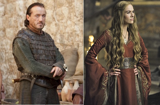 Lena Headey (Cersei Lannister) e Jerome Flynn (Bronn) nunca falaram um com o outro no set.