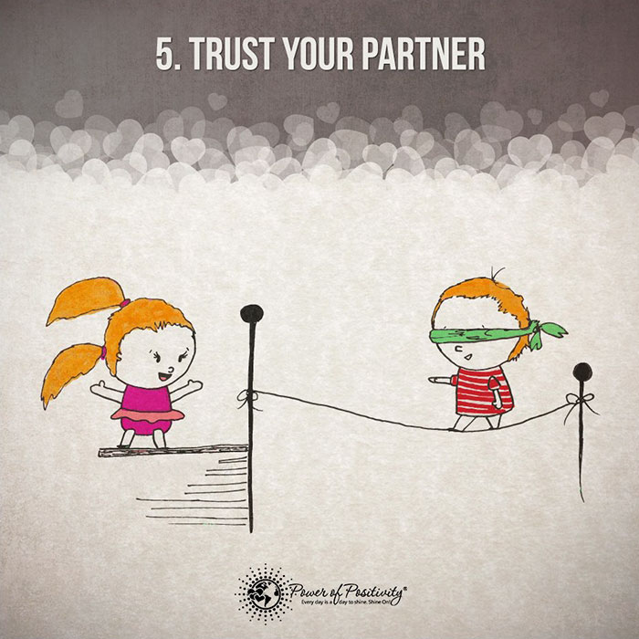 Confiem um no outro
