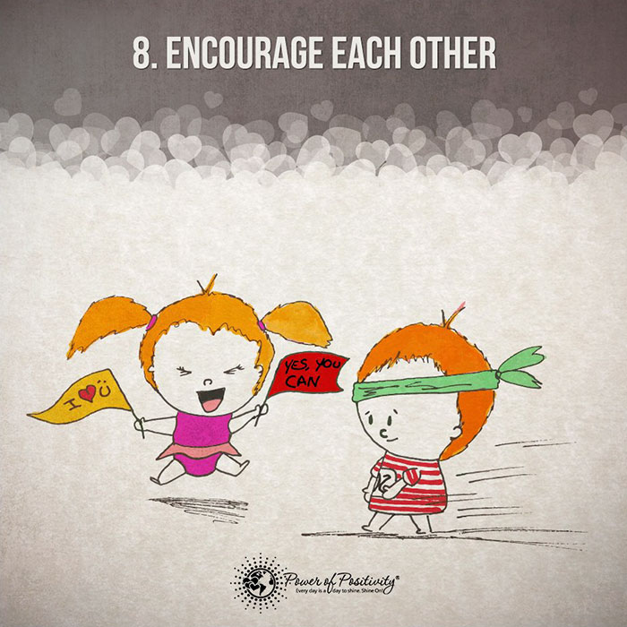 Tentem encorajar um ao outro