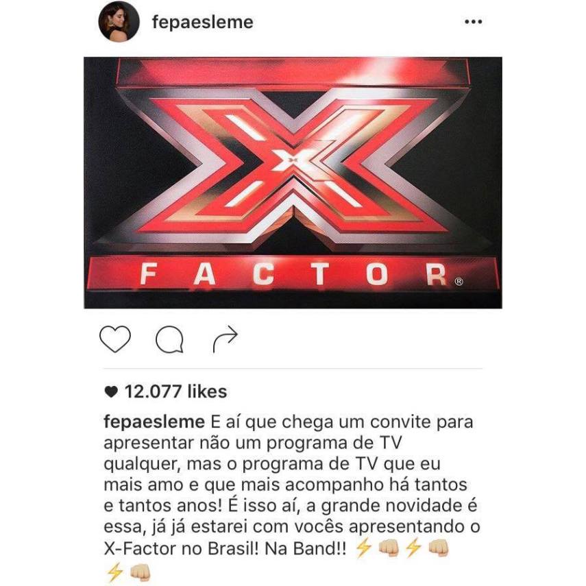 Versão brasileira do ‘X Factor‘ deve estrear em agosto nos canais Band e TNT