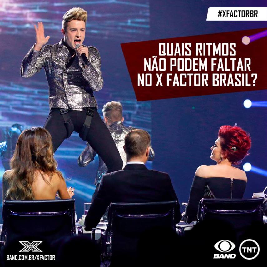 Versão brasileira do ‘X Factor‘ deve estrear em agosto nos canais Band e TNT