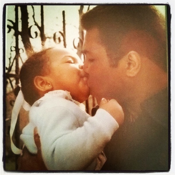 Muhammed Ali e filha
