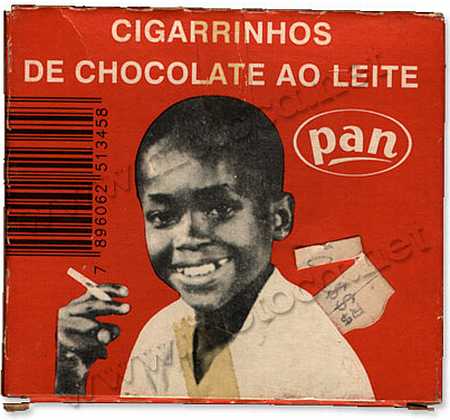 Ah, os anos 80! Tudo era permitido, até incentivar o tabagismo com chocolate entre as criancinhas