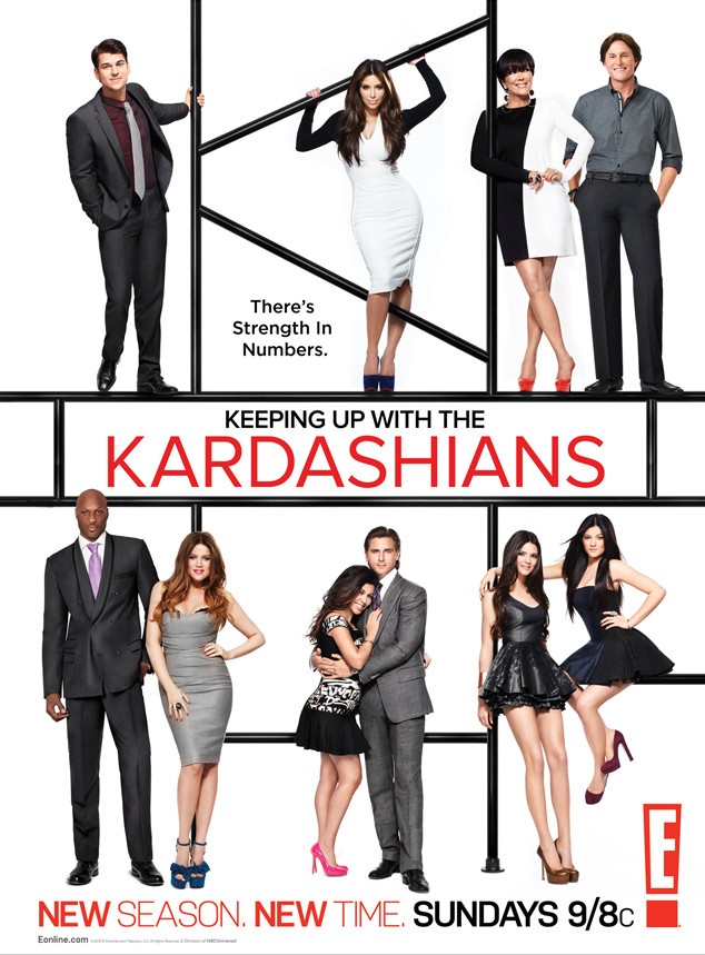 Pôster da sétima temporada do reality show da família Kardashian