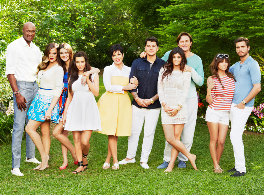 Pôster da oitava temporada do reality show da família Kardashian