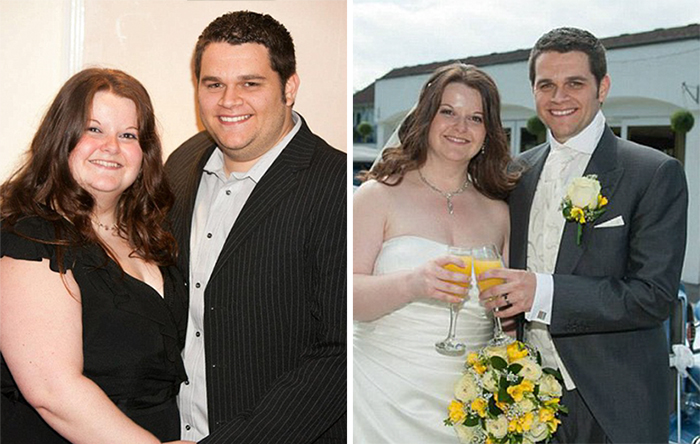 Antes e depois de casais que emagreceram juntos