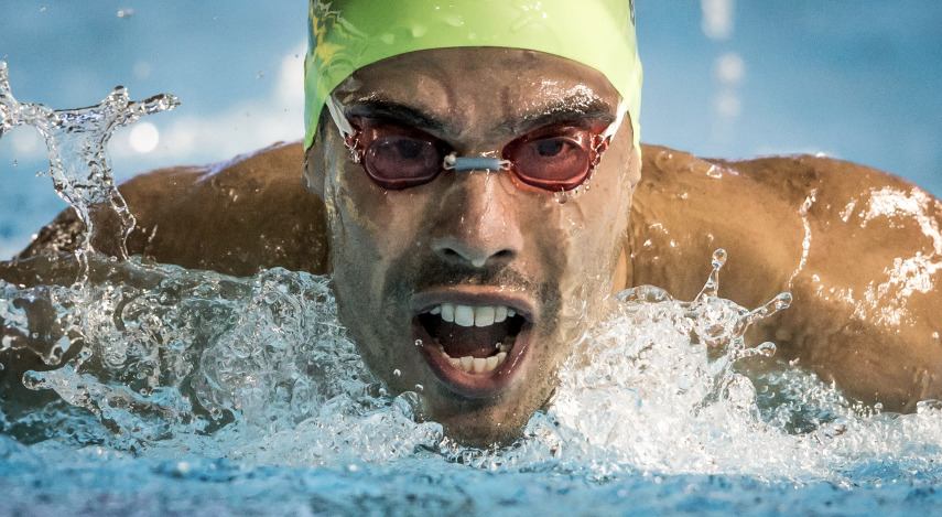 A natação é uma modalidade onde o Brasil costuma sempre se destacar. Daniel Dias é uma espécie de Michael Phelps das Paraolimpíadas, com 15 medalhas conquistadas. Nem precisa dizer que o cara é a maior esperança de alegria do Brasil, né?