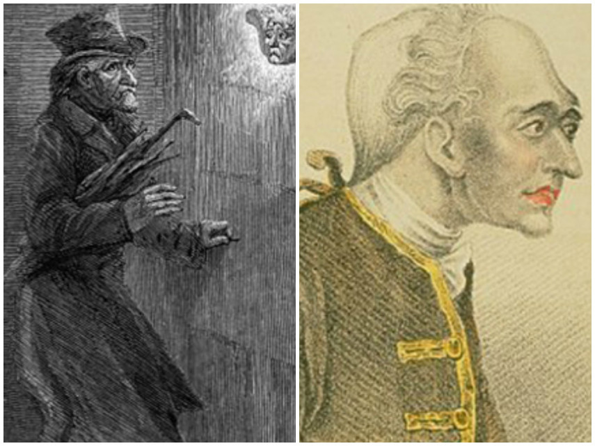 Ebenezer Scrooge, personagem do livro Um Conto de Natal, de Charles Dickens, foi inspirado no político John Elwes, que viveu no século 18. Ele era rico, mas vivia como um sem teto para economizar a fortuna