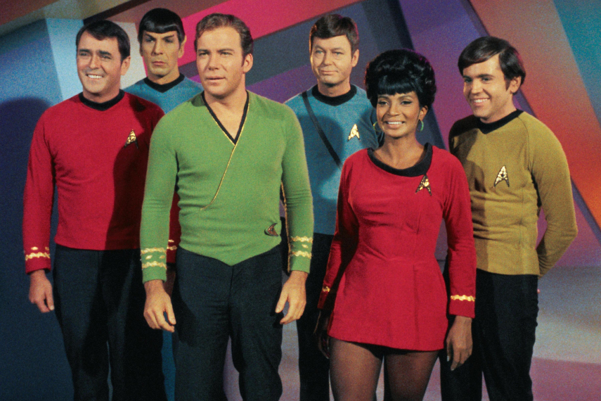 A série original teve somente três temporadas. São elas: Star Trek: The Animated Series; Star Trek: The Next Generation; Star Trek: Deep Space Nine; Star Trek: Voyager e Star Trek: Enterprise.