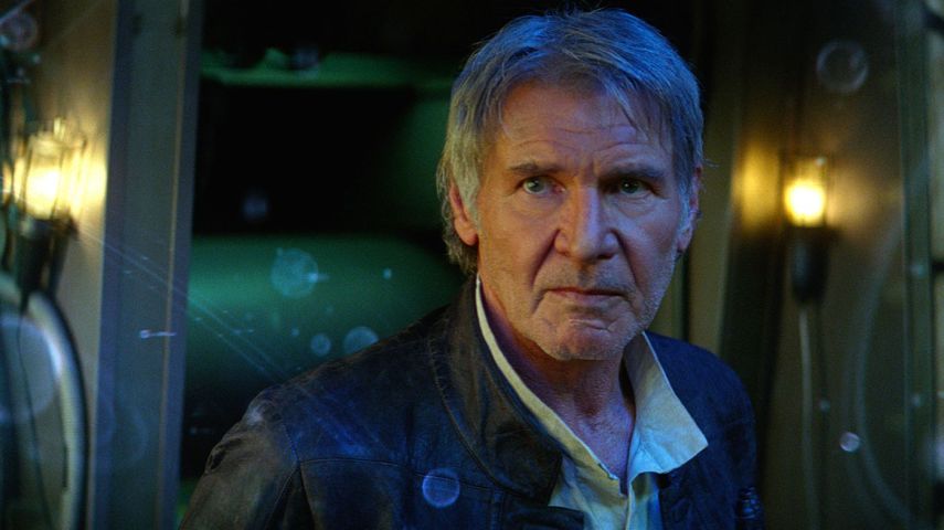 Antes de fazer O Retorno do Jedi, Harrison Ford já tinha deixado claro que queria ver a morte   de Han Solo na último filme da trilogia original de Star Wars. No entanto, o criador George   Lucas discordou de Ford pelo fato de que 