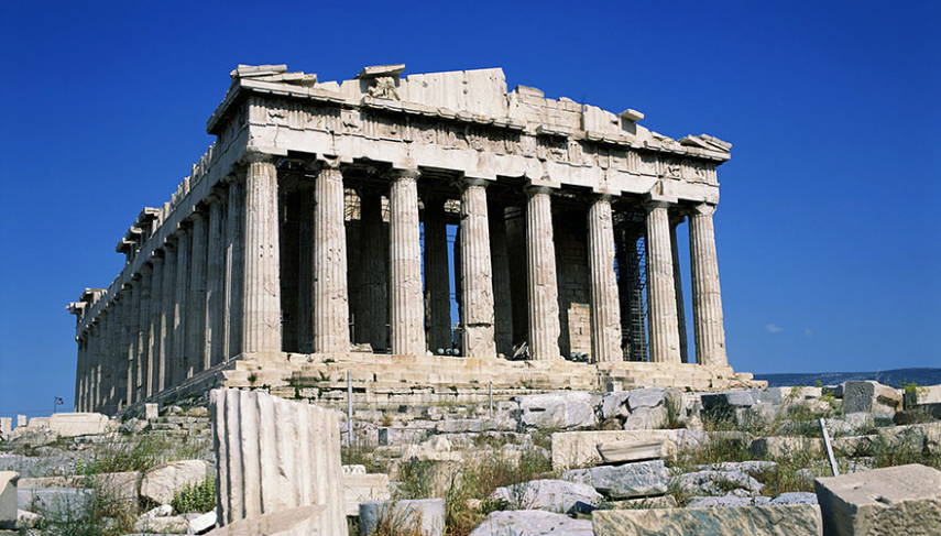 Acrópole de Atenas, na Grécia