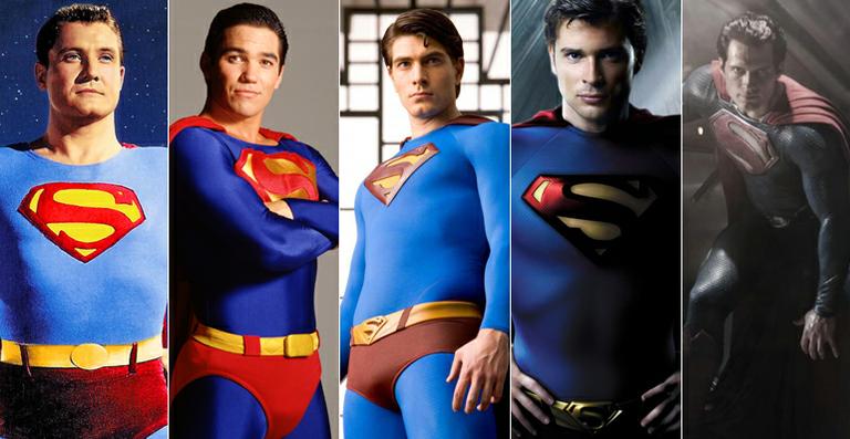 George Reeves, Christopher Reeve, Dean Cain, Brandon Routh, Tom Welling, Henry Cavill