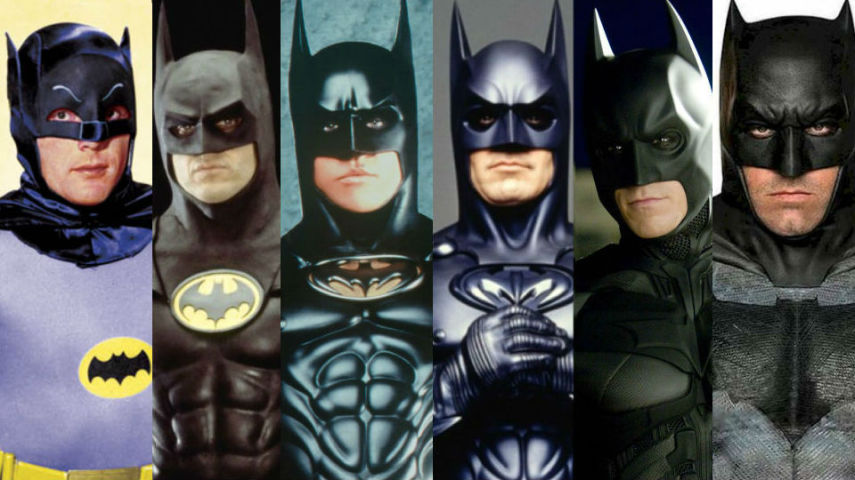 Michael Keaton, Val Kilmer, George Clooney, Christian Bale, Ben Affleck