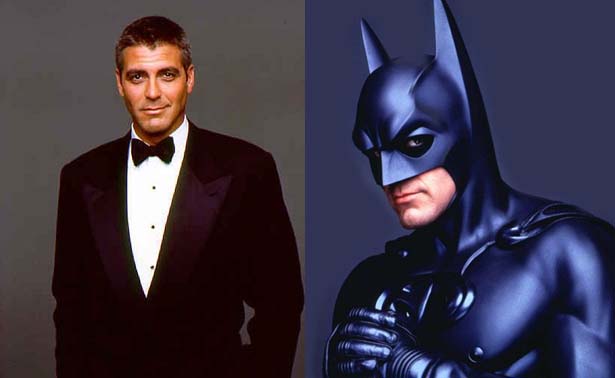 George Clooney foi o maior fracasso do personagem. Teve inúmeras indicações ao Framboesa de Ouro. O filme foi muito criticado também pela abordagem brega e por insinuações homossexuais adicionadas pelo diretor Joel Schumacher.  Clooney foi escalado para substituir Kilmer no papel, pois Schumacher acreditava que o ator poderia fornecer uma interpretação semelhante à de Michael Keaton. 