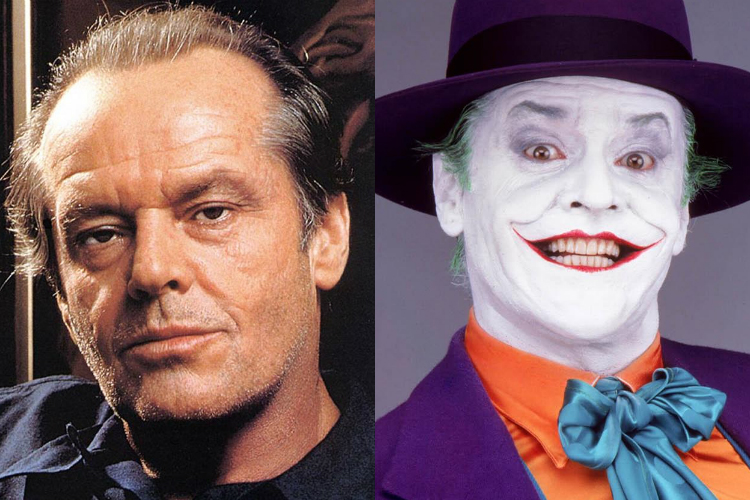 Jack Nicholson interpretou o Coringa no filme 