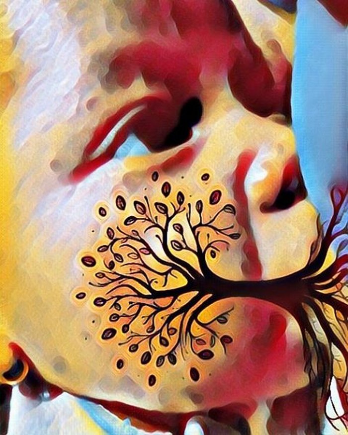Árvore Da Vida Aplicativo Transforma Selfies De Amamentação Em Arte