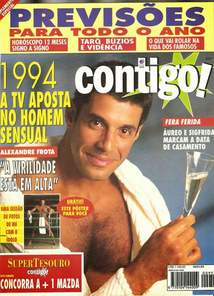 1997 - A TV aposta no homem sensual. Hummmm...